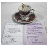 Bradford Exchange Teacup "Circle of Love" w/ COA