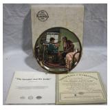 Norman Rockwell "The Inventory & the Judge" w/ COA
