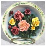 Bradford Exchange "The Rose Garden"