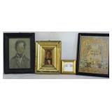 4 Framed pieces of Art