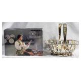 Paul Revere silver plate basket in box