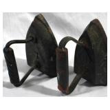 2 Antique Flat Irons, #7 & #8
