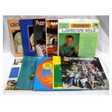 Lot of 10 assorted LP records