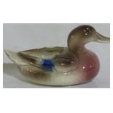 Vintage Ceramic Duck Ashtray 3x6x3