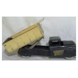 Vintage Metal Toy Dump Truck