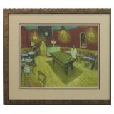 NIGHT CAFE BY VINCENT VAN GOGH