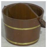 Bucket magazine rack, 13 x 12