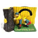 Cast Iron Leap Frog Bank - 7 x 6