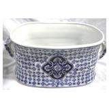 Large Transferware Tub