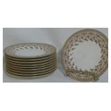 10pc Royal Worcester Plates 6"
