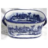 Large Transferware Tub