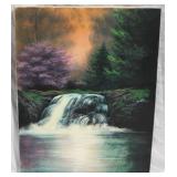 Canvas painting, 20 x 16