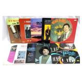 Lot of 10 assorted LP records