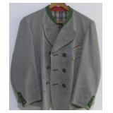 Vintage German Blazer w/ Staghorn Buttons