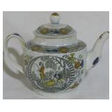 Painted Tea Pot