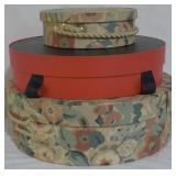 3pc Hat Boxes