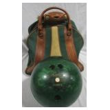 Columbia model 300 bowling ball w/ bag