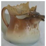 Antique Austrian Moose/Elk Pitcher Creamer