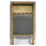 Zinc lingerie washboard, 24 x 12