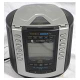 Timex Indiglo AM/FM CD clock radio