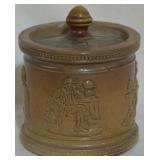 Tobacco Jar w/ lid 4x4"