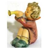 Hummel Figurine Girl w/ Trumpet