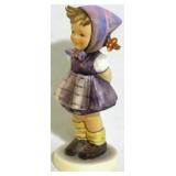 Hummel Figurine Girl w/ Scarf