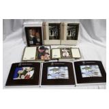 Assorted picture frames & boxes