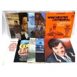 Lot of 10 assorted LP records