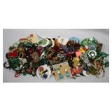 Assorted costume jewelry