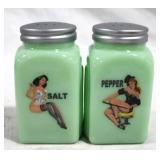 Jadeite Salt & Pepper Shakers