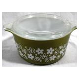Pyrex Dish w/ lid - Crazy Daisy Pattern