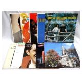 Lot of 10 assorted LP records