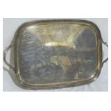Silver Plate Tray 26x15