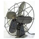 Vintage Electric Fan, 14 x 12 x 7