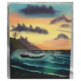 Painting on canvas, 20 x 14