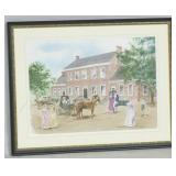 Framed print, 23 x 29