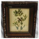 Vintage Victorian shadowbox frame
