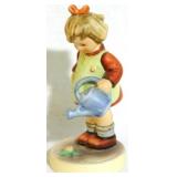 Hummel Figurine Girl Watering Flowers