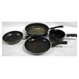 Lot of 4 Assorted Pans