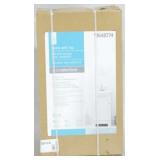 Bathroom vanity with top in box, 19" wide