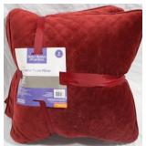 Better Homes & Gardens 2 Velvet Throw Pillows