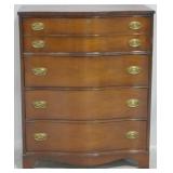 Bassett Monticello mahogany tall chest