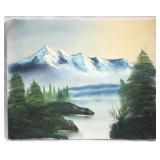 Painting on canvas, 16 x 20