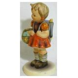 Hummel Figurine Girl w/ Backpack