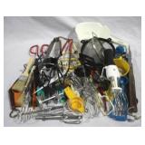 Assorted kitchen utensils