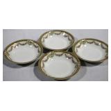 4 Theodore Haviland Limoges Small Bowls