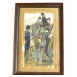 George Albertus "Dope Sheet" 8.5 x 5.5