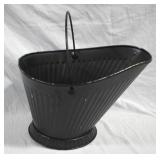 Vintage coal bucket, 15.5 x 13