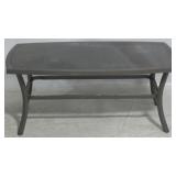 Outdoor coffee table, 17 x 42 x 23
